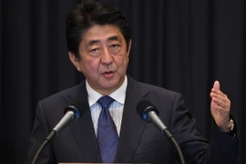 Thủ tướng Nhật Bản Shinzo Abe. (Nguồn: AFP/TTXVN)