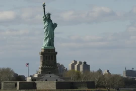 Thành phố New York được xác định trong danh sách mục tiêu tiềm tàng của một vụ tấn công hạt nhân từ Triều Tiên. (Nguồn: AFP/TTXVN)