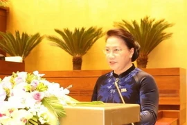 Chủ tịch Quốc hội Nguyễn Thị Kim Ngân. (Ảnh: Trọng Đức/TTXVN)