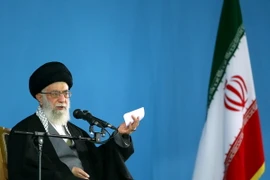 Đại giáo chủ Iran Ali Khamenei phát biểu tại Tehran. (Nguồn: AFP/TTXVN)