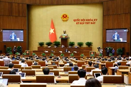 Hôm nay, Quốc hội sẽ bàn thảo nhiều nội dung quan trọng của Luật Bảo hiểm xã hội (sửa đổi). (Ảnh: TTXVN)