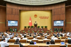 Phiên chất vấn và trả lời chất vấn Quốc hội đợt 1, kỳ họp thứ 7 vừa hoàn thành vào sáng nay, 6/6. (Ảnh: TTXVN)