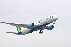 Bamboo Airways sẵn sàng đưa công dân Việt Nam ở Ukraine về nước. (Ảnh: CTV/Vietnam+)