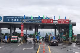 Tuyến cao tốc Thành phố Hồ Chí Minh-Long Thành-Dầu Giây đã triển khai, vận hành thu phí không dừng. (Ảnh: Việt Hùng/Vietnam+)