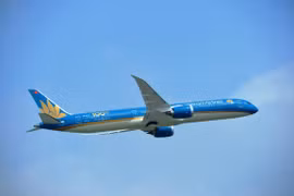 Hiện, Việt Nam có duy nhất Vietnam Airlines đang khai thác đường bay đến Moskva (Nga). (Ảnh: CTV/Vietnam+)