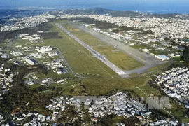 Căn cứ không quân Futenma tại Ginowan, tỉnh Okinawa tháng 9/2012. (Nguồn: Kyodo/TTXVN)