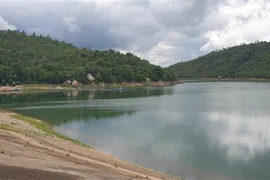 Hệ thống thủy lợi A Yun Hạ, huyện Phú Thiện, Gia Lai đã cung cấp nước cho hàng nghìn hộ dân trong sản xuất và sinh hoạt. (Ảnh: Hồng Điệp/TTXVN)