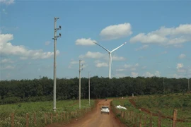 Những dự án điện gió với kỳ vọng thúc đẩy phát triển kinh tế-xã hội-du lịch cho Gia Lai. (Ảnh: Hồng Điệp/TTXVN)