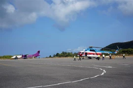Sân bay Côn Đảo. (Ảnh: Đoàn Mạnh Dương/TTXVN)