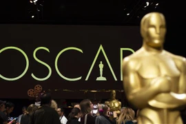 Một tượng vàng Oscar tại lễ trao giải ở Hollywood, bang California, Mỹ ngày 15/2/2019. (Ảnh minh họa: AFP/TTXVN)