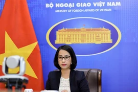 Người Phát ngôn Bộ Ngoại giao Việt Nam Phạm Thu Hằng. (Ảnh: TTXVN phát)
