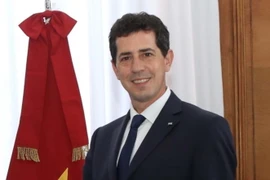 Bộ trưởng Nội vụ Argentina Eduardo Enrique de Pedro. (Ảnh Hoài Nam/TTXVN)
