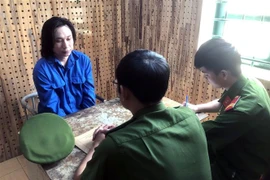 Đối tượng Hoàng Công Trường. (Ảnh: TTXVN phát)