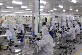 Thu hút đầu tư FDI của Bắc Giang liên tục tăng. (Ảnh: Đồng Thúy/TTXVN)