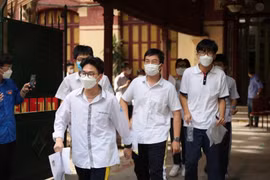 Học sinh Hà Nội dự thi vào lớp 10 năm 2022. (Ảnh: PV/Vietnam+)