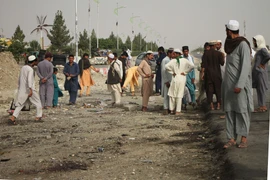 Hiện trường một vụ nổ ở tỉnh Nangarhar, Afghanistan. (Ảnh minh họa. THX/TTXVN)