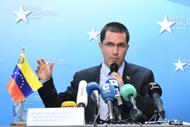 Ngoại trưởng Venezuela Jorge Arreaza. (Nguồn: AFP/TTXVN)