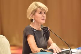 Ngoại trưởng Australia Julie Bishop. (Ảnh: AFP/TTXVN)