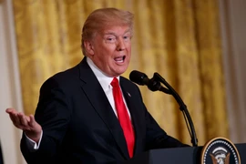 Tổng thống Mỹ Donald Trump. (Nguồn: THX/TTXVN)