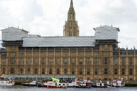  Quang cảnh tòa nhà Quốc hội Anh ở London ngày 12/6. (Nguồn: AFP/TTXVN)