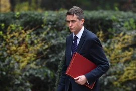 Bộ trưởng Quốc phòng Anh Gavin Williamson. (Nguồn: AFP/TTXVN)