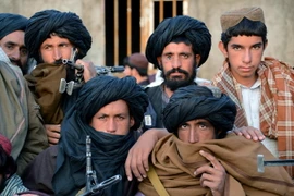 Các tay súng Taliban tại tỉnh Farah, Afghanistan. (Nguồn: AFP/TTXVN)