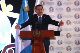 Tổng thống Jimmy Morales. (Nguồn: AFP/TTXVN)