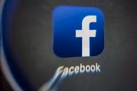 Biểu tượng mạng xã hội Facebook. (Nguồn: AFP/TTXVN)