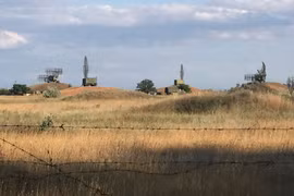 Một trạm radar của Nga tại Novofedorovka, Crimea năm 2016. (Nguồn: Reuters)