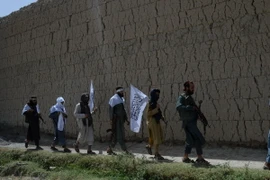 Các tay súng Taliban tại Jalalabad, Afghanistan. (Ảnh: AFP/TTXVN)