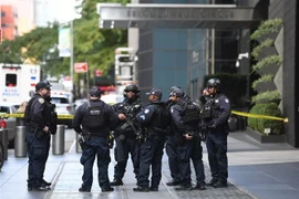 Cảnh sát Mỹ. (Ảnh: AFP/TTXVN)