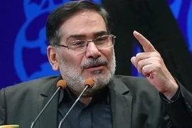 Thư ký Hội đồng An ninh quốc gia tối cao Iran, ông Ali Shamkhani. (Nguồn: IFP News/ TTXVN)