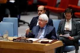 Ông Martin Griffiths (ảnh, phía trước). (Nguồn: THX/TTXVN)