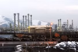 Toàn cảnh nhà máy điện hạt nhân Arak của Iran. (Ảnh: AFP/TTXVN)
