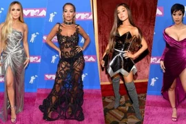 Xuyên thấu và ánh kim “ganh đua” trên thảm hồng đêm trao giải VMA
