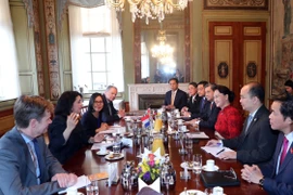 Chủ tịch Quốc hội hội đàm với Chủ tịch Hạ viện Hà Lan. Ảnh minh họa. (Nguồn: Trọng Đức/TTXVN)