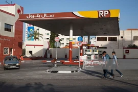 Một cây xăng ở Gaza. (Nguồn: Getty images)