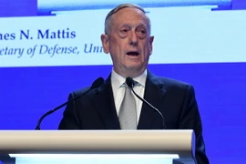 Bộ trưởng Quốc phòng Mỹ James Mattis. (Nguồn: AFP/TTXVN)