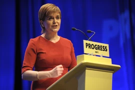 Thủ hiến Scotland Nicola Sturgeon. (Nguồn: AFP/TTXVN)
