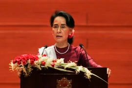 Bà Aung San Suu Kyi. (Nguồn: AFP/TTXVN)