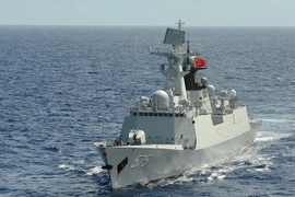 Tàu hải quân Trung Quốc. (Nguồn: Scout.com)