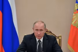 Tổng thống Nga Vladimir Putin. (Ảnh: AFP/TTXVN)