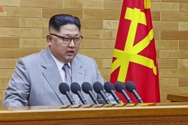 Nhà lãnh đạo Triều Tiên Kim Jong-un. (Nguồn: Yonhap/TTXVN)