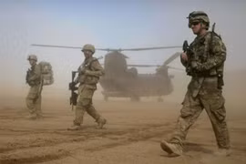 Binh sỹ Mỹ ở Afghanistan. (Nguồn: AP)