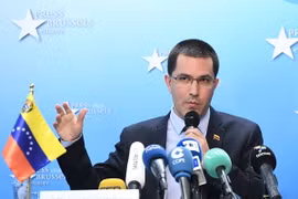 Ngoại trưởng Venezuela Jorge Arreaza. (Nguồn: AFP/TTXVN)