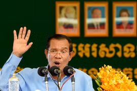 Thủ tướng Campuchia Samdech Techo Hun Sen. (Ảnh: AFP/TTXVN)