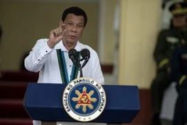 Tổng thống Philippines Rodrigo Duterte. (Nguồn: AFP/TTXVN)