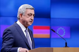 Ông Serzh Sarkisian. (Nguồn: THX/TTXVN)
