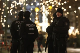 Cảnh sát Đức. (Nguồn: AFP/TTXVN)