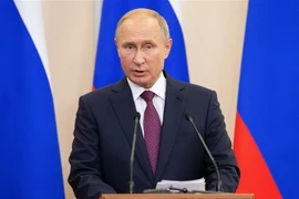 Tổng thống Nga Vladimir Putin. (Ảnh: AFP/TTXVN)